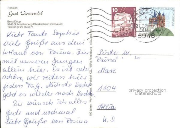 Oberkirchen Sauerland Pension Gut Vorald – Bild 2