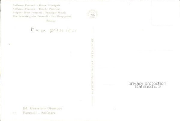 Pozzuoli Schwefelgrube Kampanien – Bild 2