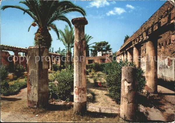Ercolano Arge Haus Säulengang