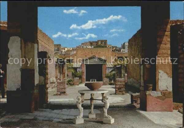 Ercolano Cervi Haus Säulengang