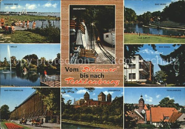 Tecklenburg Dümmer-See Bad-Iburg Bad-Essen Bad-Roth