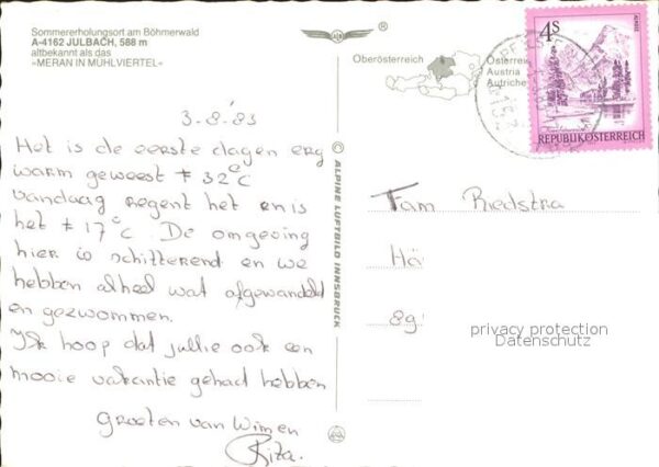 Julbach Oberoesterreich Fliegeraufnahme – Bild 2