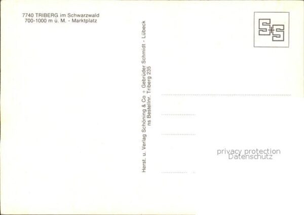 Triberg Schwarzwald Marktplatz – Bild 2