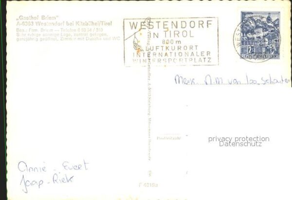 Westendorf Tirol Gasthof Briem – Bild 2