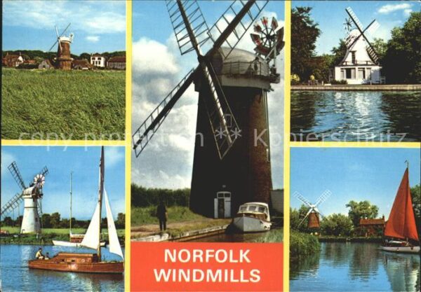 Norfolk Norwich Windmühlen