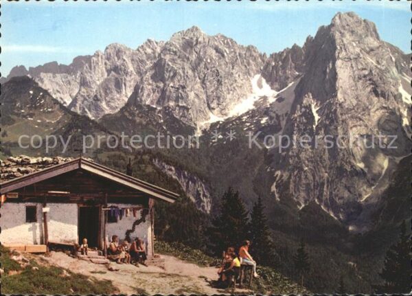 Wilder Kaiser Berghaus in Hinterkaiserfelden