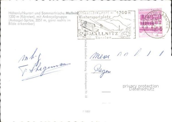 Mallnitz Kaernten Fliegeraufnahme – Bild 2