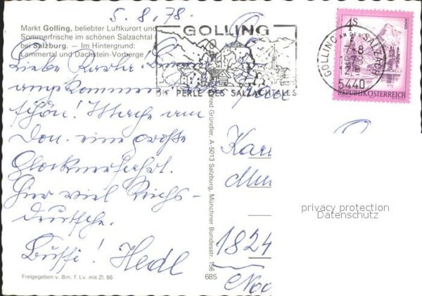 Golling Salzach Fliegeraufnahme – Bild 2