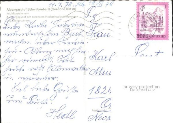 Aflenz Steiermark Alpengasthof Schwabenbartl – Bild 2