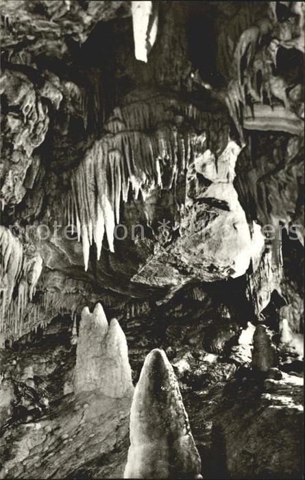Hoehlen Caves Grottes Bing-Höhle Streitberg Kristallgrotte