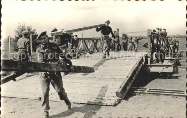 Militaria Belgien Armee Belge Pont Bailley 40 Tonnes
