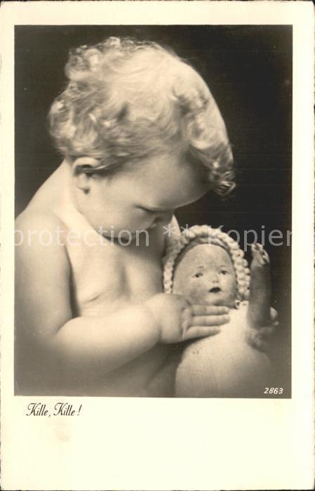 Puppe Doll Poupee Kinderspielzeug Kind Foto-Pittius-Nr. 2863