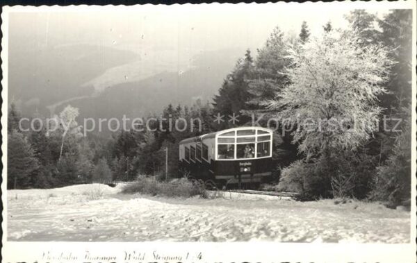 Zahnradbahn Bergbahn Thüringer Wald Steigung 1:4