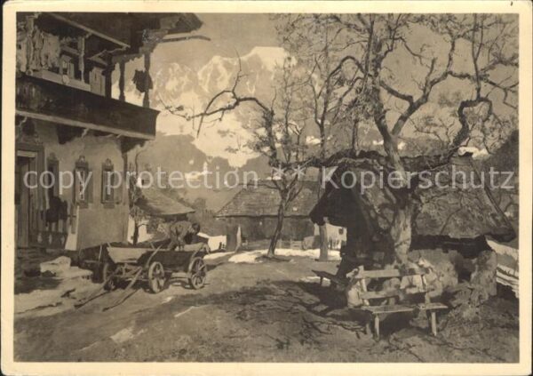 Verlag HDK Nr. 396 G. Th. Kempf-Hartenkampf Um Ostern