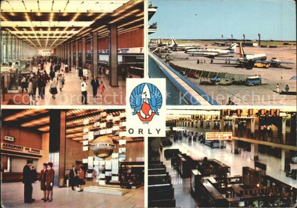 Flughafen Airport Aeroporto Paris-Orly Galerie Merchande Point de R