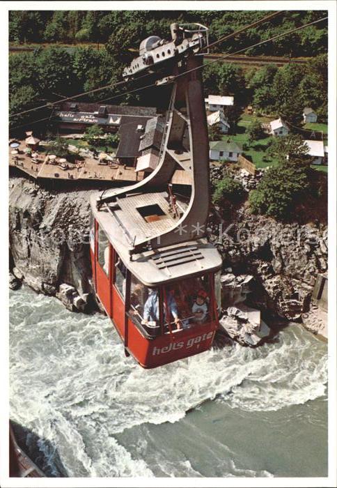 Seilbahn Hell's Gate Airtram Fraser Canyon Briti