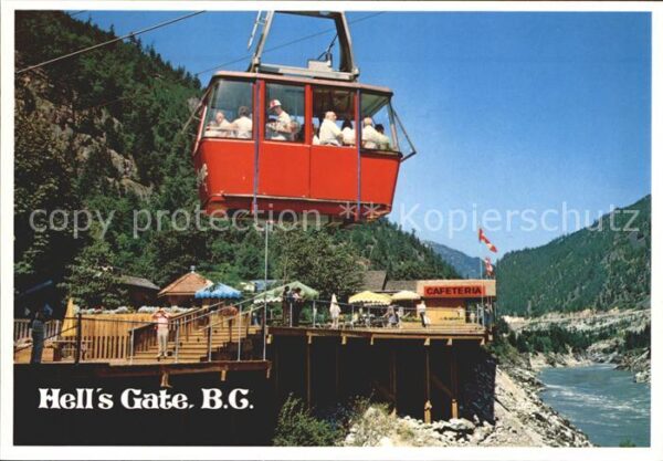 Seilbahn Hell's Gate Fraser Canyon British Colum