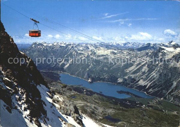 Seilbahn Corvatsch Sils Silsersee Maloja