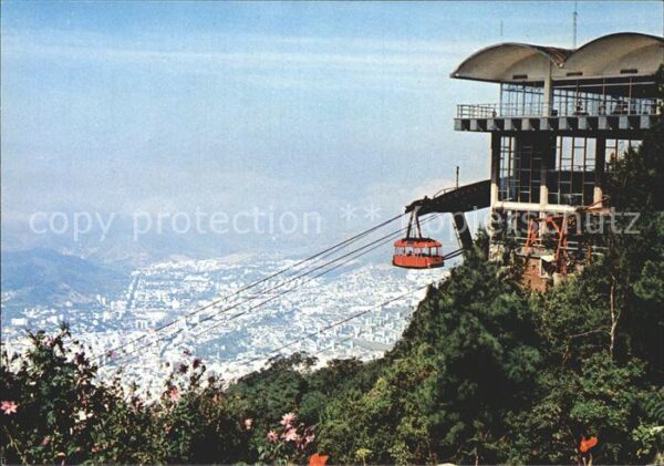 Seilbahn Valle de Caracas Pico del Avila Venezue