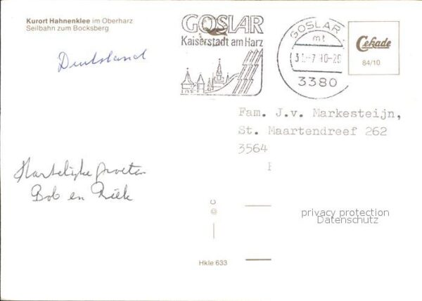 Seilbahn Bocksberg Hahnenklee – Bild 2