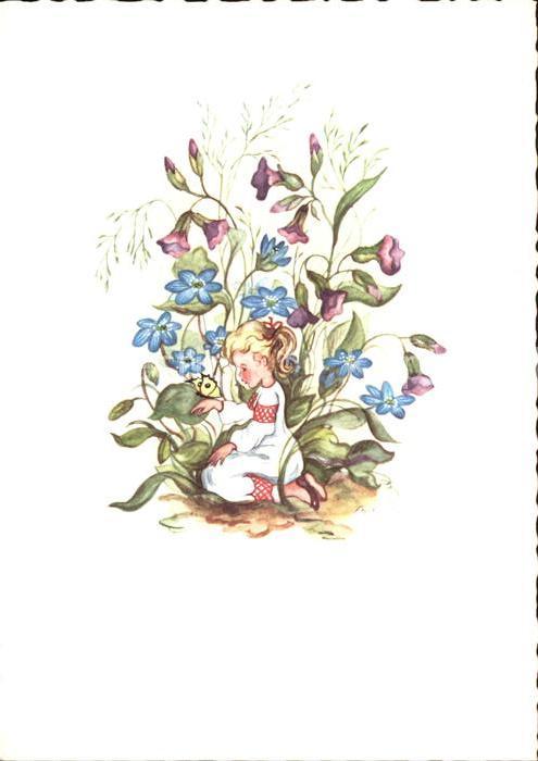 Kinder Child Enfants Leberblümchen Schmetterling