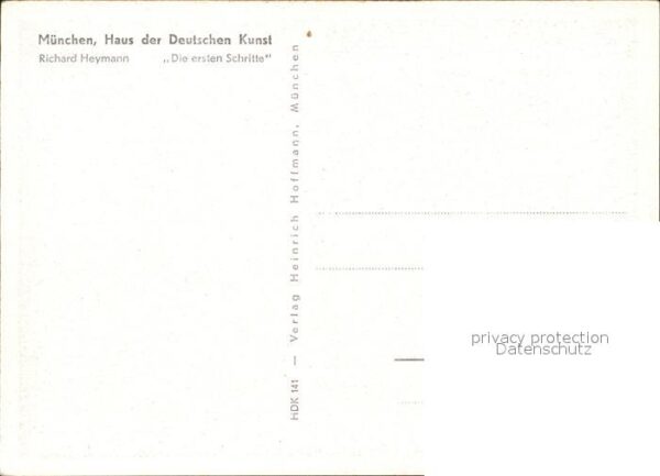 Verlag HDK Nr. 141 Richard Heymann Die ersten Schritte – Bild 2