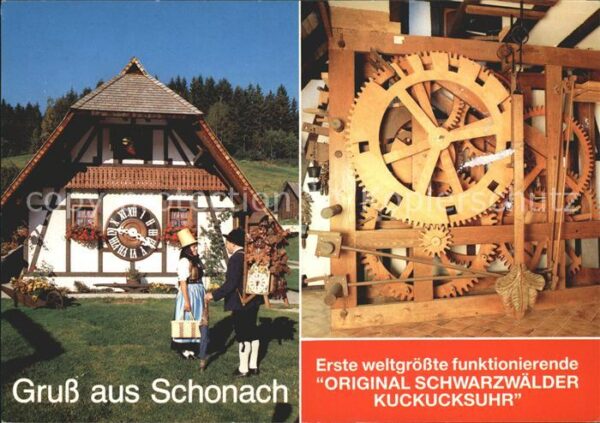 Uhren Original Schwarzwälder Kuckucksuhr Scho