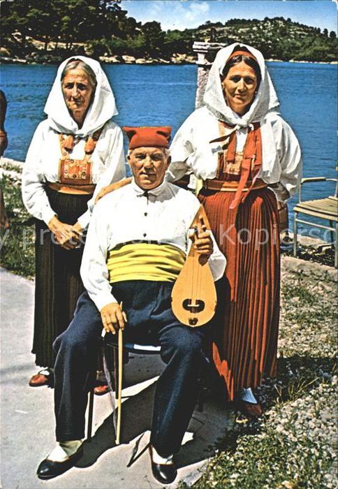 Trachten Kroatien Babino Polje Volkstrachten