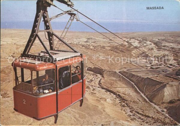 Seilbahn Masada Israel