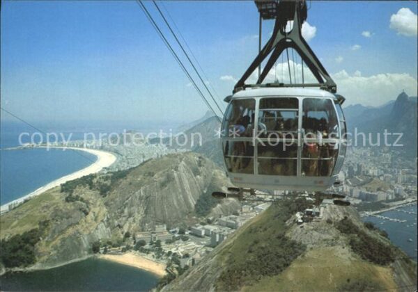 Seilbahn Pao de Acucario Rio de Janeiro