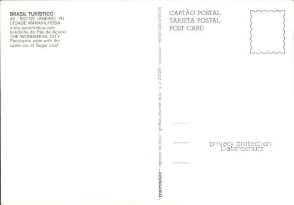 Seilbahn Pao de Acucario Rio de Janeiro – Bild 2
