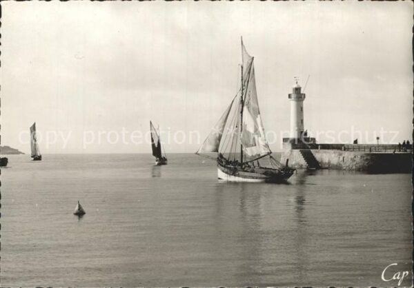 Segelboote Leuchtturm Bateaux de peche Royan