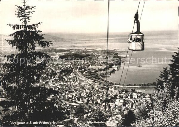 Seilbahn Pfänderbahn Bregenz am Bodensee