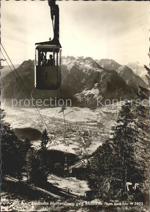 Seilbahn Muttersberg Bludenz Rhätikon