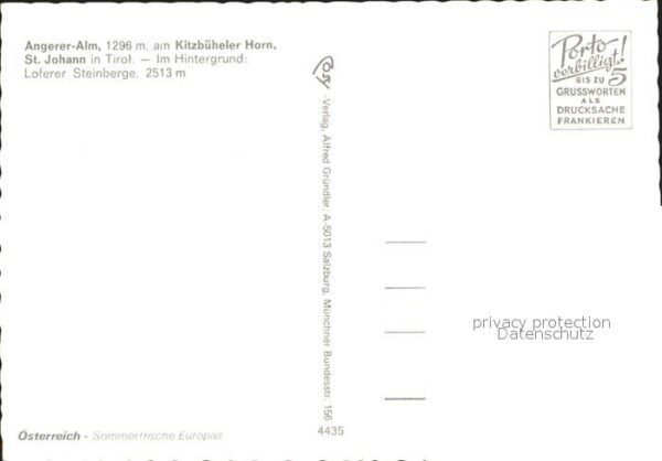 Seilbahn Angerer-Alm Kitzbüheler Horn St. Johann – Bild 2