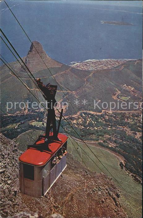 Seilbahn Table Mountain Cableway Lion's Head