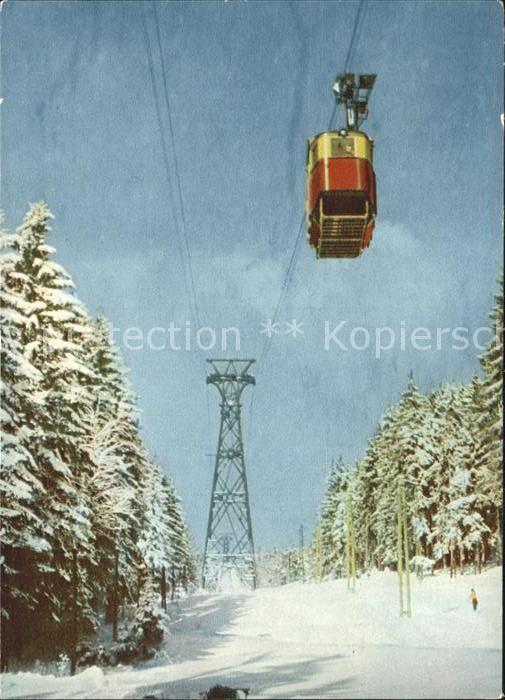 Seilbahn Krkonose Lanovka z Janskych Lazni Cerno