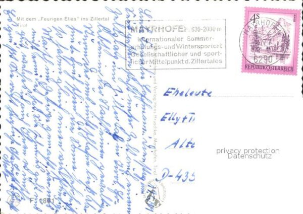 Eisenbahn Feuriger Elias Zillertal – Bild 2