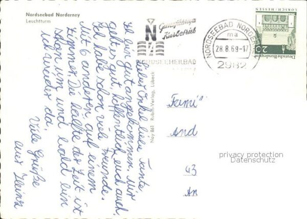 Leuchtturm Lighthouse Norderney – Bild 2