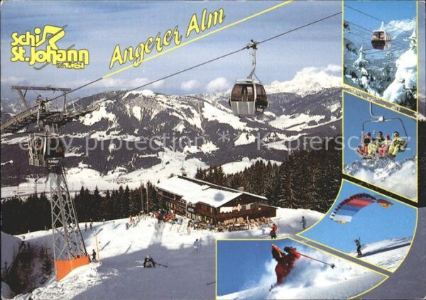 Seilbahn Sessellift Skifahren St. Johann Tirol A