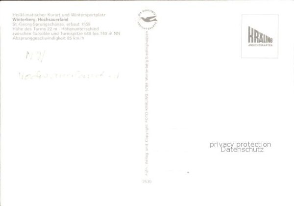Ski-Flugschanze St.-Georg Winterberg Hochsauerland – Bild 2