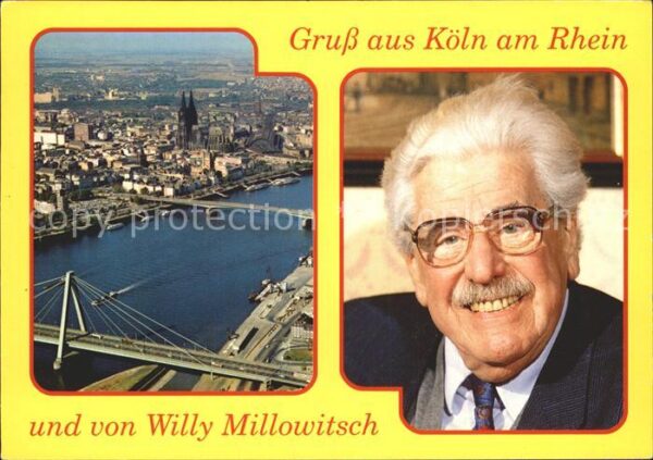 Schauspieler Willy Millowitsch Köln am Rhein
