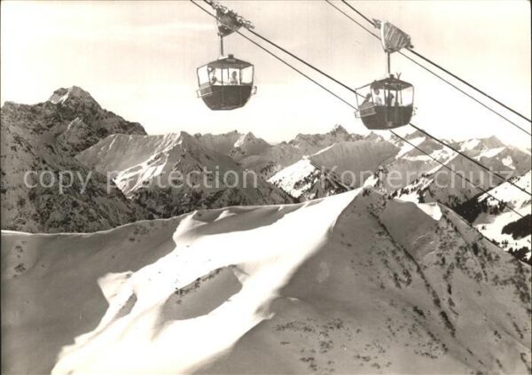 Seilbahn Riezlern-Kanzelwand Kleinwalsertal Widd