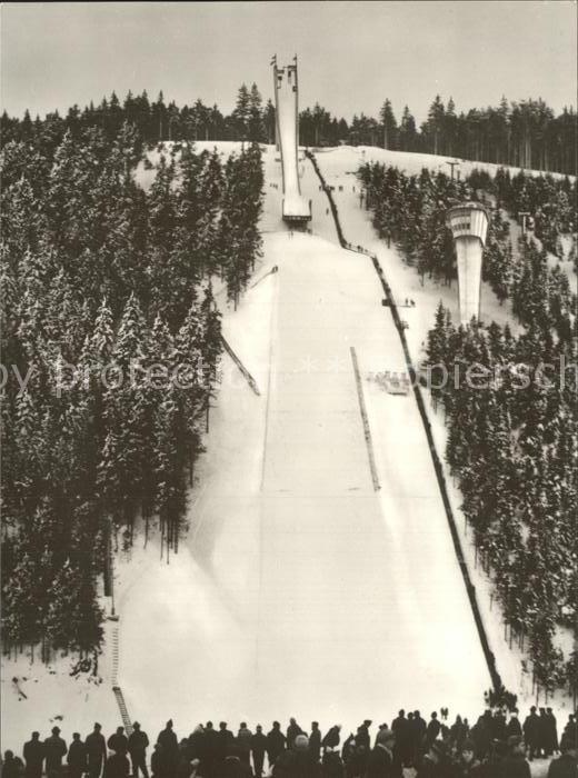 Ski-Flugschanze Rennsteig Oberhof Thüringer Wald