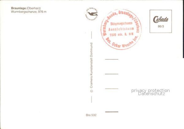 Ski-Flugschanze Wurmbergschanze Braunlage Oberharz – Bild 2