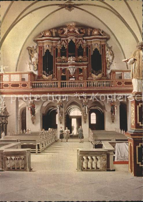 Kirchenorgel Schloss Corvey Höxter