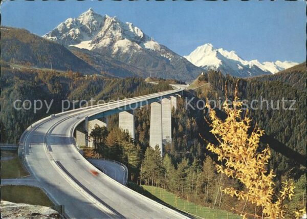 Autobahn Brennerautobahn Europabrücke Silltal St