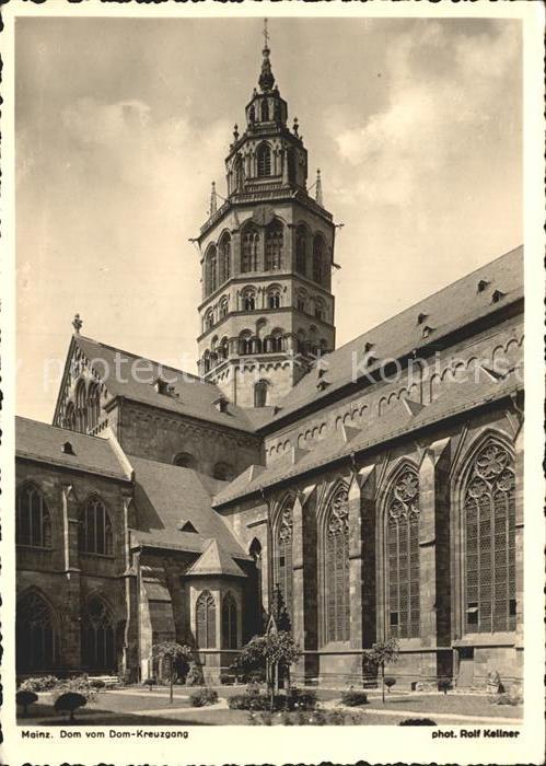 Foto Kellner Rolf Nr. 7270 Mainz Dom