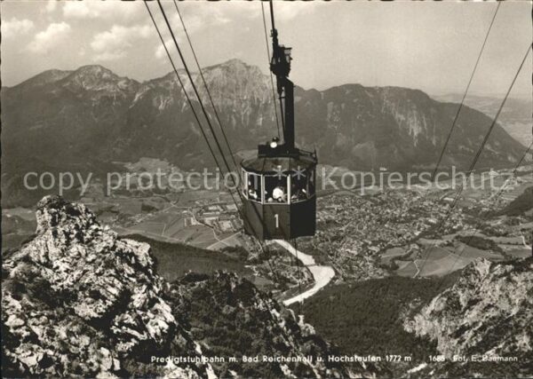 Seilbahn Predigtstuhl Bad Reichenhall Hochstaufe