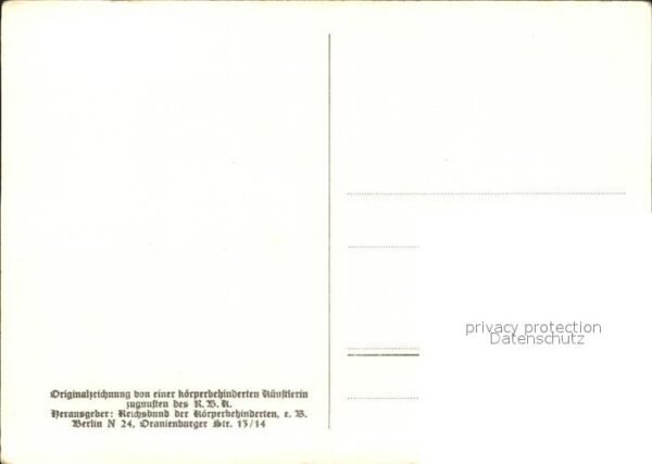 Scherenschnitt Schattenbildkarte Dornröschen – Bild 2